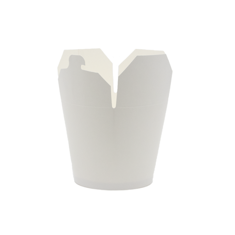 KEBAB BOX 750 ML BIAŁY - KRAM (10 x 50 SZT.)